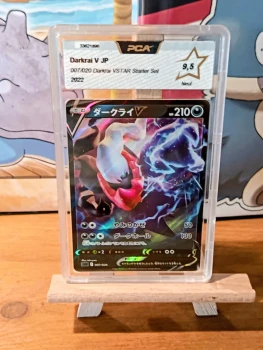 Carte Pokémon japonaise gradée Darkrai V pca 9.5