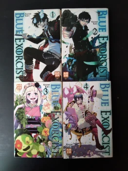 Tomes 1 à 4 Blue exorcist