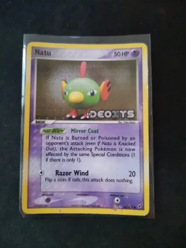 Carte Natu Ex Deoxys Holographique Anglaise