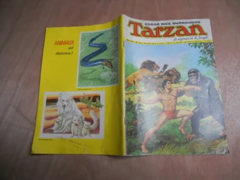 Tarzan, Le Seigneur De La Jungle # 32 ( Décembre 1974 ) : " La Reine Des Abeilles " ( Tarzan ) / " Un Plan Diabolique " ( Korak ) TBE