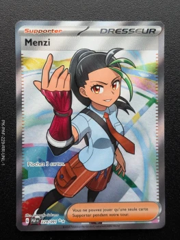 Carte pokemon Menzi 229/091 UR - EV4.5 Destinées de Paldea (2024)