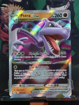 Carte Pokémon Ptéra Vstar 093/196 EB11 Epée & Bouclier Origine Perdue FR Neuve