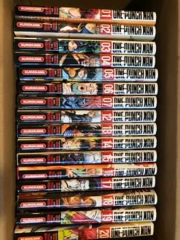 One Punch Man 1 à 7 et 12 à 20