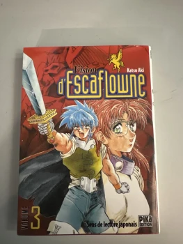 Manga vision escaflowne vol 3 neuf