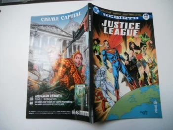 Justice League Rebirth N° 8 - Les Lascars Reviennent À Central City ! - Récit Complet TBE