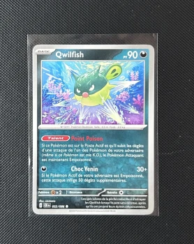 Carte Pokémon - Qwilfish 52/86 - Chaos Ascendant