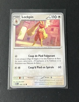 Carte Pokémon - Lockpin 108/132 - Méga Évolution