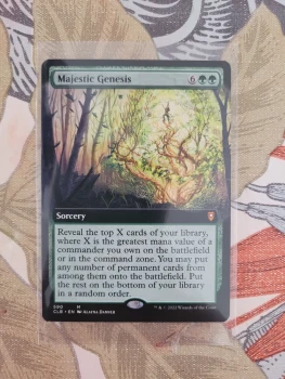 Magic: The Gathering 2022 Majestic Genesis 590 Battle for Baldur's Gate Borderless English