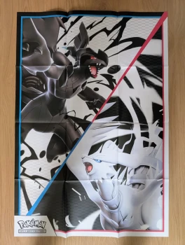 Poster Pokémon TCG - Coffret Noir et Blanc Recto/Verso