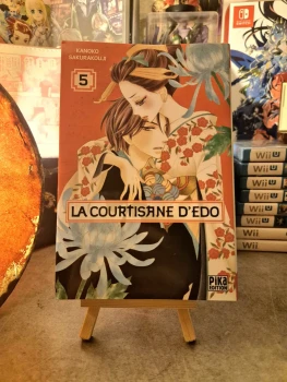 Manga La Courtisane d'Edo Tome 5 (Kanoko Sakurakouji) 2018 Pika Édition