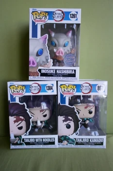 lot de 3 pop- Demon Slayer