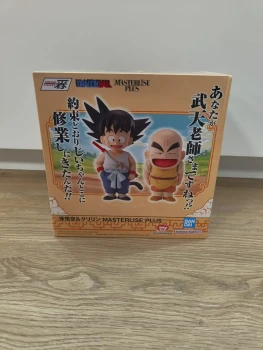 DRAGON BALL - Goku & Krillin -Fig. Son Goku Training Section 13 & 11cm