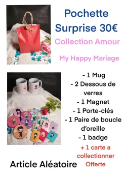 Pochette surprise M « My Happy Mariage »