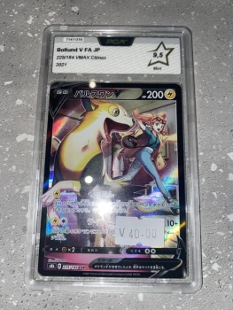 Carte Pokémon jap pca 9,5 fulgudog V 225/184