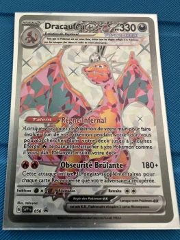 Carte Pokémon dracaufeu ex
