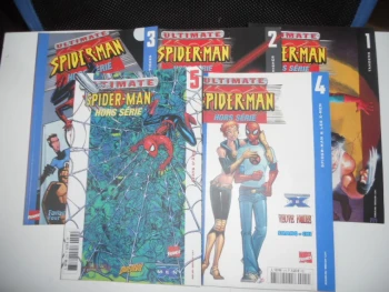 SPIDERMAN ULTIMATE HORS SERIE LOT DE 5 BD DU N°1 AU N°5 COMPLET TBE