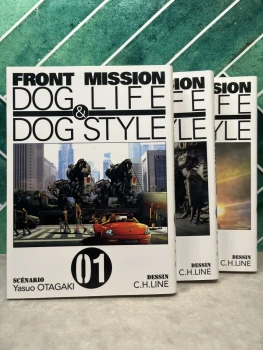 Manga : front mission dog life dog style - tomes 1 a 3