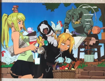 Poster Manga Shonen FMA Full Metal Alchimist