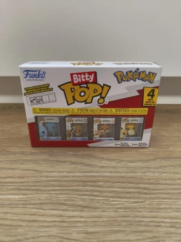 POKEMON - Bitty Pop 4 Pack 2.5cm - Carapuce