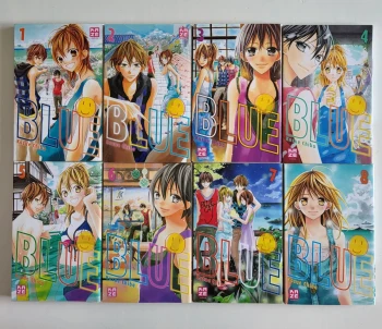 Blue Intégrale : Tome 1 À 8 (Manga De Kozue Chiba)