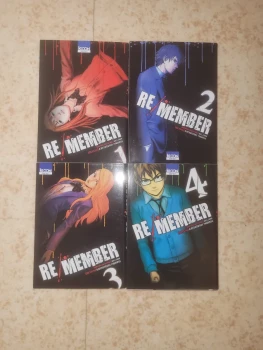 Vends lot de manga " Re Member " tome 1 à 4