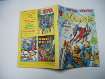 strange N° 106 avec poster attaché lug   BE