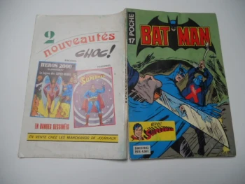 Batman Poche N°17 Sagedition Le Cercueil Cramoisi De 1979