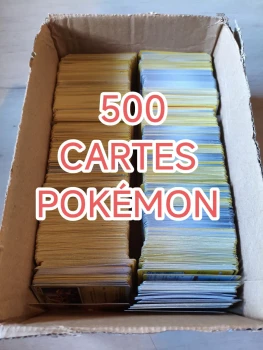 500 cartes Pokémon