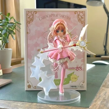 🌸 [NEUF] Figurine Sakura Kinomoto Cardcaptor Sakura Clear Card (Taito) - 18cm