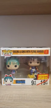 Funko Pop Bulma & Goku With Flying Nimbus