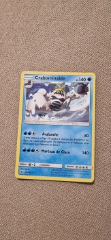 Carte Pokémon Crabominable Soleil et Lune