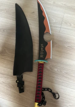 Demon Slayer – Katana Tengen Uzui – 86,5 cm – Réplique décorative – Neuf