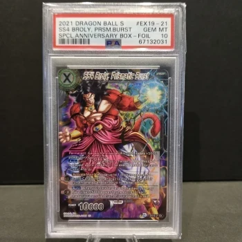 #EX19-21 SS4 Broly, Prismatic Burst [PSA10]