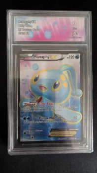 Carte Gradée Pokémon Collect Aura Manaphy EX 116/122 9 n°396458810