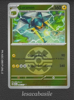 Lucanon 066/217 reverse Pokeball - ME2.5 - Héros Transcendants (2026)