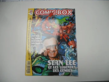 comic box hors série  N°3  stan lee + supplement les origines de Batgirl + poster gold age et batman green arrow    TBE