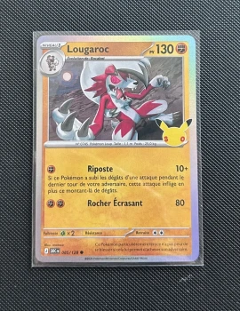 Carte Pokémon - Lougaroc 85/128 - Holo - 30ème Anniversaire