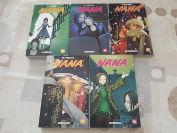 Lot 5 mangas - nana - tomes 3, 12, 13, 15 et 16