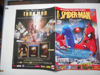 Spiderman Spider-Man Magazine N° 42 Novembre 2008 Be+ avec poster