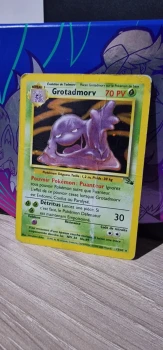 Carte Pokémon Grotadmorv holo Fossile