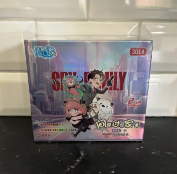 Display Spy X Family Tower Records Café 30 Boosters ! 150 Cartes à collectionner