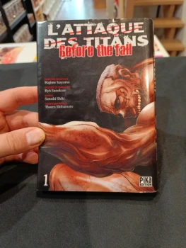 L'attaque des titans before the fall tome 01
