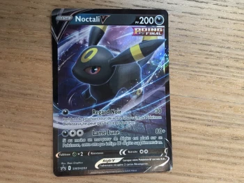 Noctali V Poing final Promo : carte avec erreurs