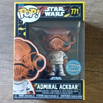 Funko Pop! Vinyl Star Wars Admiral Ackbar Bobblehead Édition spéciale #771