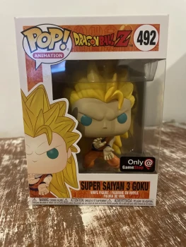 Funko Pop! Dragon Ball Super Saiyan 3 Goku 492 - État Neuf