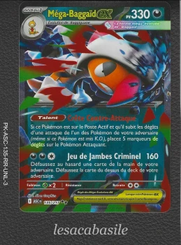 Méga-Baggaïd ex 135/217 RR - ME2.5 - Héros Transcendants (2026)