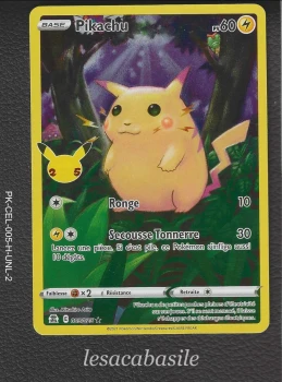Pikachu 005/025 Holographique - Célébrations (2021)
