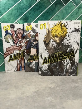 Manga : amnesia - integrale 3 tomes