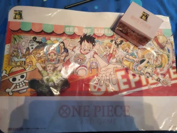 One Piece tapis de jeu + boite de rangement