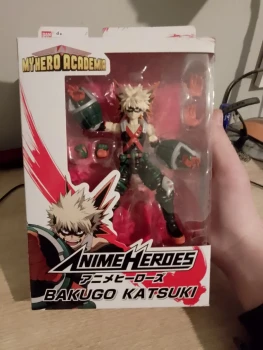 Figurine articulée katsuki bakugo